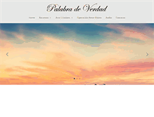 Tablet Screenshot of palabradeverdad.com